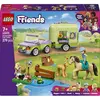Image de LEGO Friends la Remorque du cheval et du poulain 42695 LEGO