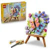 Image de LEGO Creator 3-en-1 31390 Tableau Floral - Jeu de Construction dès 8 ans - Décoration DIY