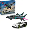 Image de LEGO City 60489 Le Jet Contre la Voiture - Jouet de Construction dès 6 ans - Idée Cadeau