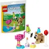 Image de Lego Creator Set Fête D’anniversaire Animaux Cutes Polybag 64 Pièces