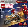 Image de LEGO   Marvel 76335 - Spider-Man et sa Moto contre Ghost Rider LEGO®