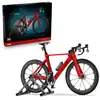 Image de Lego icons 11380 vélo de route rouge pour adultes 1015 pièces 11380