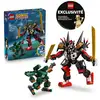 Image de Lego sonic shadow's mech vs g.u.n. Trooper 77120 mecha mecanique 374 pieces avec 2 figures et emeralds 77120