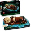 Image de LEGO Ideas 21366 Les Loutres Câlines - Set de Construction Adulte - Maquette dAnimaux