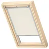 Image de VELUX Store Original Occultant Beige Clair Cadre Argenté DKL M04