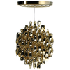 Image de VERPAN lampes à suspension SPIRAL SP1 (Gold - Métal et plastique)