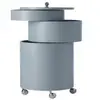 Image de VERPAN meuble de rangement BARBOY (Lilac grey - MDF et acier)