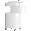 Image de VERPAN meuble de rangement BARBOY (Blanc - MDF et acier)