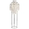 Image de VERPAN lampadaire FUN 1STM (Structure chrom Struttura cromata / Cuscino Bianco - Métal et perle mère)