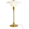Image de LOUIS POULSEN lampe de table PH 3/2 (Laiton métallisé - Verre opalin souflé et métal)
