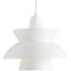 Image de LOUIS POULSEN lampe à suspension DOO-WOP (Blanc - Aluminium et métal)