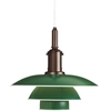 Image de LOUIS POULSEN lampe à suspension PH 3 1/2 3 (Vert - Aluminium)
