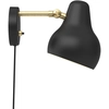 Image de LOUIS POULSEN lampe murale applique VL38 (Noir - Aluminium et métal)