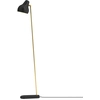 Image de LOUIS POULSEN lampadaire VL38 (Noir - Aluminium et laiton)