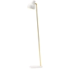 Image de LOUIS POULSEN lampadaire VL38 (Blanc - Aluminium et laiton)