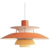 Image de LOUIS POULSEN lampe à suspension PH 5 (Nuance d'orange - Aluminium)