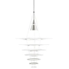 Image de LOUIS POULSEN lampe à suspension ENIGMA (Ø 825 mm - Aluminium verni transparent)