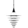 Image de LOUIS POULSEN lampe à suspension ENIGMA (Ø 825 mm - Aluminium verni noir)