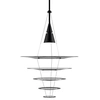 Image de LOUIS POULSEN lampe à suspension ENIGMA (Ø 545 mm - Aluminium verni noir)