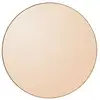 Image de Miroir mural circum teinté ambre large rond diam 110 cm
