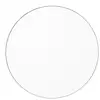 Image de Miroir mural circum clear et bord gris taupe medium rond diam 90 cm
