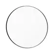 Image de Miroir mural circum clear et bord noir small rond diam 70 cm