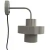 Image de Applique en métal gris, h 29 cm d 20 cm stoke