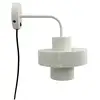 Image de Applique en métal blanc, h 29 cm d 20 cm stoke