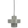Image de Suspension en métal gris, h 16,5 cm d 20 cm stoke