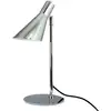 Image de Lampe à poser en métal chrome, h 37 cm d 20 cm - dl12