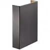 Image de Applique murale extérieur garage ou terrasse, fold 15 en aluminium noir, ip54, nordlux 2019051003
