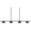 Image de Suspension led noir clyde l115cm 2010813003
