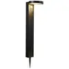 Image de Potelet_asl rica round solar acier inoxydable noir, h.60 - ip44 - solarled nordlux extérieur 2118158003