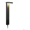 Image de RICA SQUARE-Borne dextérieur LED solaire avec piquet H60cm Noir Nordlux