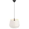Image de Suspension abat-jour en coton plissé, dicte 40 en textile blanc, ip20, nordlux 2112353001