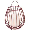 Image de Nordlux jim lampe portative extérieure led rouge 2700k ip54