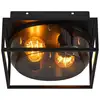 Image de Nordlux griffin plafonnier extérieur fumé ip44 e27