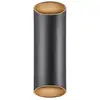 Image de Applique Murale Nico Round 22 En Aluminium 70w Ip54 Noir Nordlux