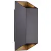 Image de Nordlux nico applique extérieure up down noire ip54 gu10 2218221003