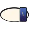 Image de Nordlux liva smart led semi-plafonnier led intégré noir 2700-6500k 2015136103