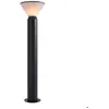 Image de Potelet Nordlux luminaire Extérieur NOORSTAD Design architectural Métal Noir H.85.3 - IP44
