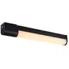 Image de Nordlux malaika applique led salle de bain noir 3000k ip44 2310201003