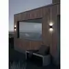 Image de Applique murale extérieur adapté aux zones côtières, canto 2 en aluminium noir, ip44, nordlux 49701203