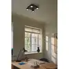 Image de Plafonnier clyde 4-spot métal noir, h.7.5 - ip20 - led module nordlux intérieur 2412256003