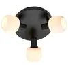 Image de Plafonnier milford mini 3-rondel verrerie noir, h.19 - ip20 - e14 nordlux intérieur 2412606003