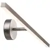 Image de Applique murale intérieur, salle de bain led intégrée, ip s13 60 en métal acier brossé, ip44, nordlux 2410421032