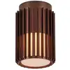 Image de Plafonnier luminaire aludra aluminium seaside marron metallise h. 18,8 ip54 nordlux-extérieur 2118006261