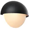 Image de Applique murale extérieur ronde demi-lune, scorpius maxi en plastique noir, ip44, nordlux 2518421003