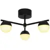 Image de Plafonnier contina métal noir, h.25,3 ip20 g9 nordlux intérieur 2512096003