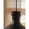 Image de Suspension forme conique intemporelle, dorina 45 en métal et bois noir, ip20, nordlux 2512143003